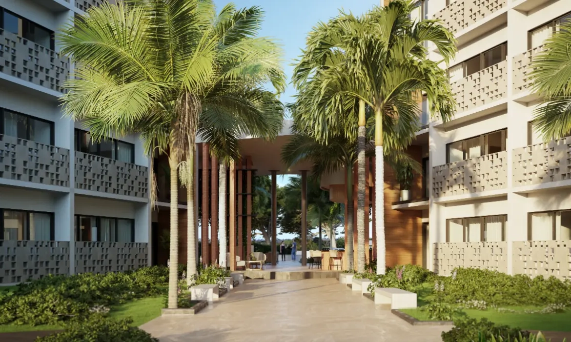 ID , Mystiq Wave, Two Bedroom Apartment For Sale In White Sands, Punta Cana With Pool View ()