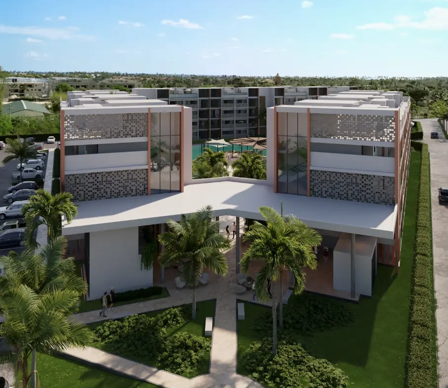 ID , Mystiq Wave, Two Bedroom Apartment For Sale In White Sands, Punta Cana With Pool View ()