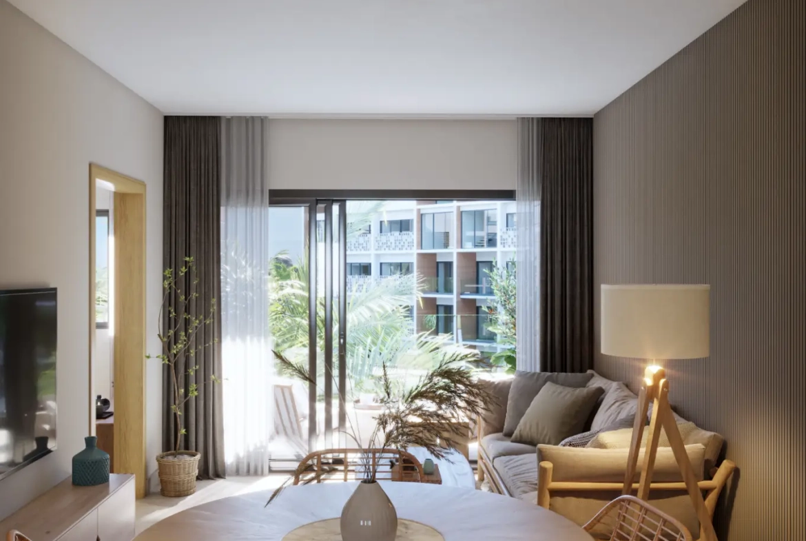 ID , Mystiq Wave, Two Bedroom Apartment For Sale In White Sands, Punta Cana With Pool View ()