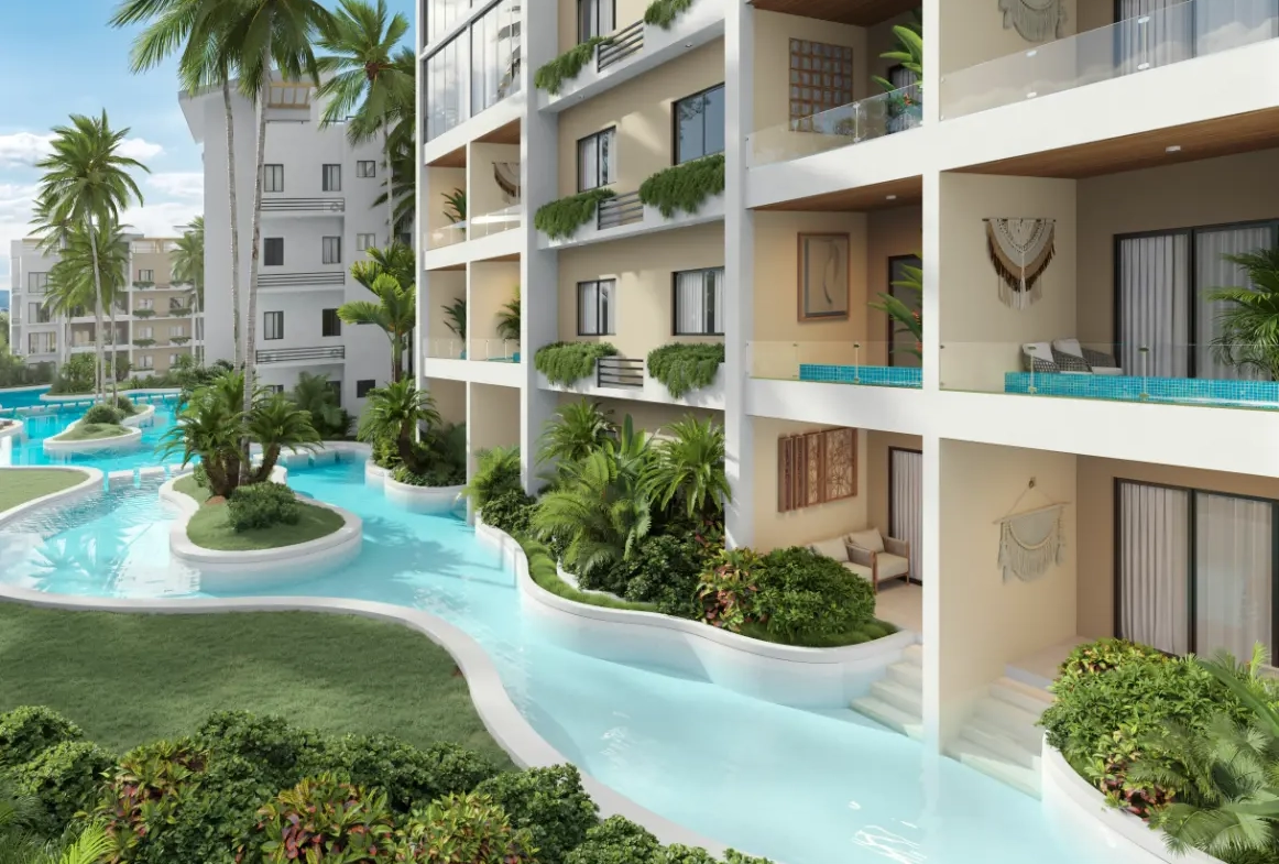 ID , Mystiq Bay, One Bedroom Apartment For Sale In White Sands, Punta Cana ()