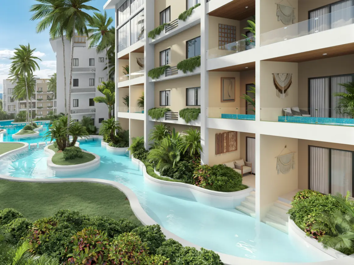 ID , Mystiq Bay, One Bedroom Apartment For Sale In White Sands, Punta Cana ()