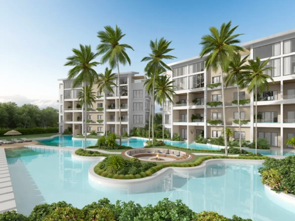 ID , Mystiq Bay, One Bedroom Apartment For Sale In White Sands, Punta Cana ()