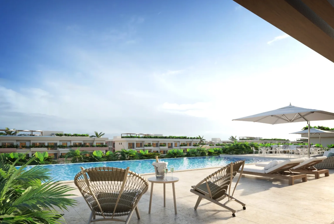 ID , One Bedroom Studio Apartment For Sale In City Place at Punta Cana ()