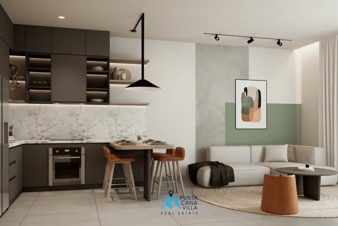 , Oasis Bay, studio apartment for sale in Cana Bay, Punta Cana ()