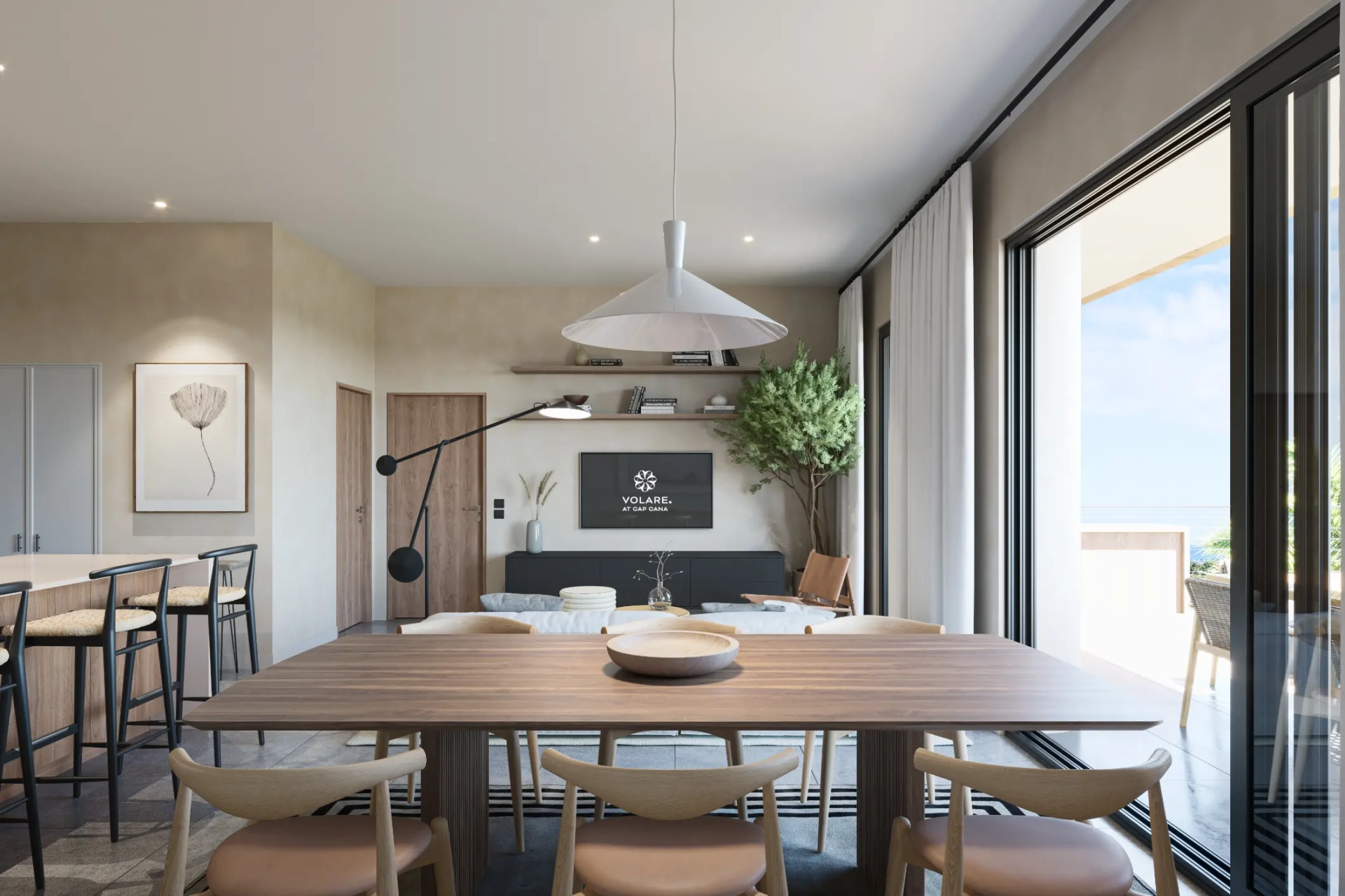 ID , Volare, One Bedroom Condo For Sale In Cap Cana With Clubhouse ()