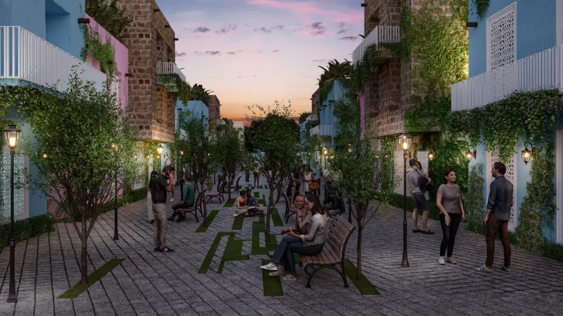Pueblito Caribeno, Apartamento De Un Dormitorio En Venta En Punta Cana Con Vista A La Calle