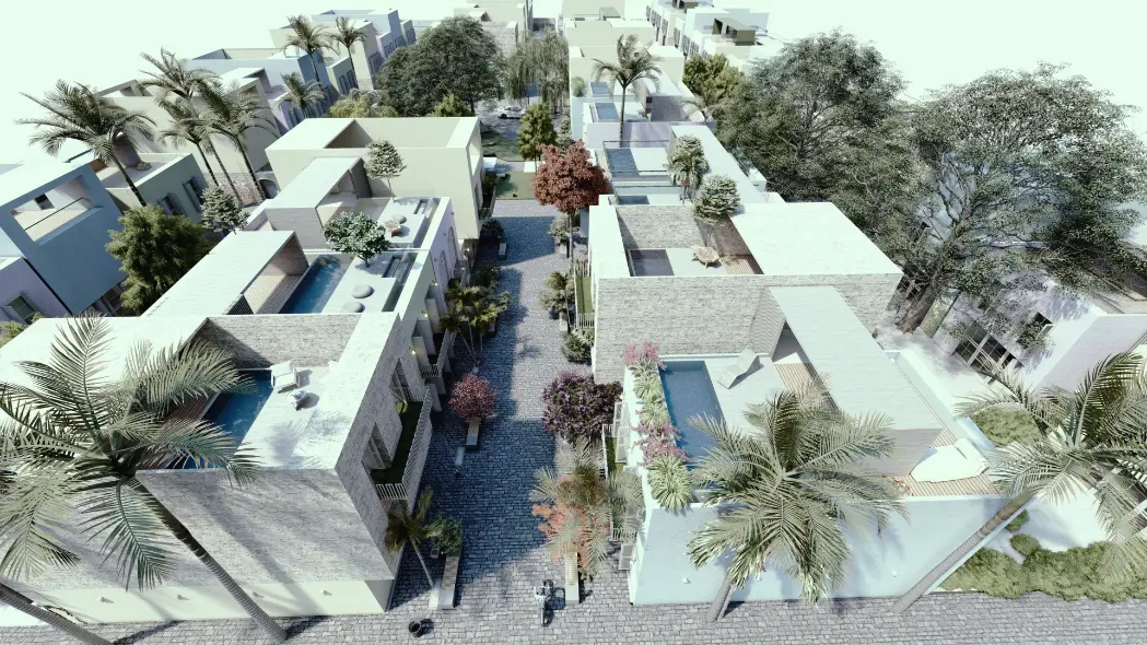 Pueblito Caribeno, Apartamento De Un Dormitorio En Venta En Punta Cana Con Vista A La Calle