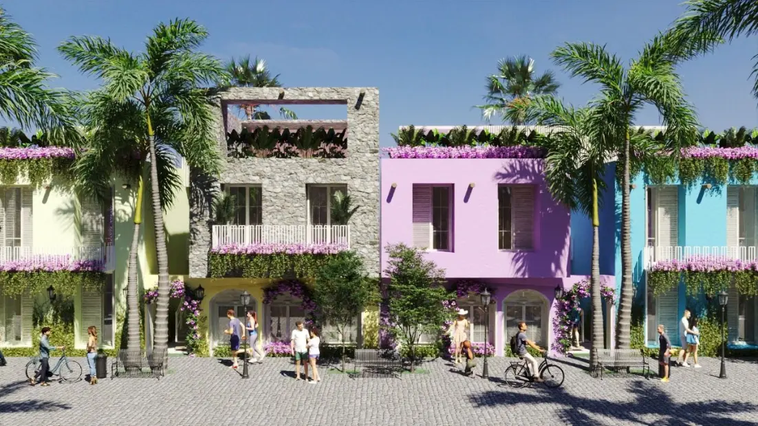 Pueblito Caribeno, Apartamento De Un Dormitorio En Venta En Punta Cana Con Vista A La Calle