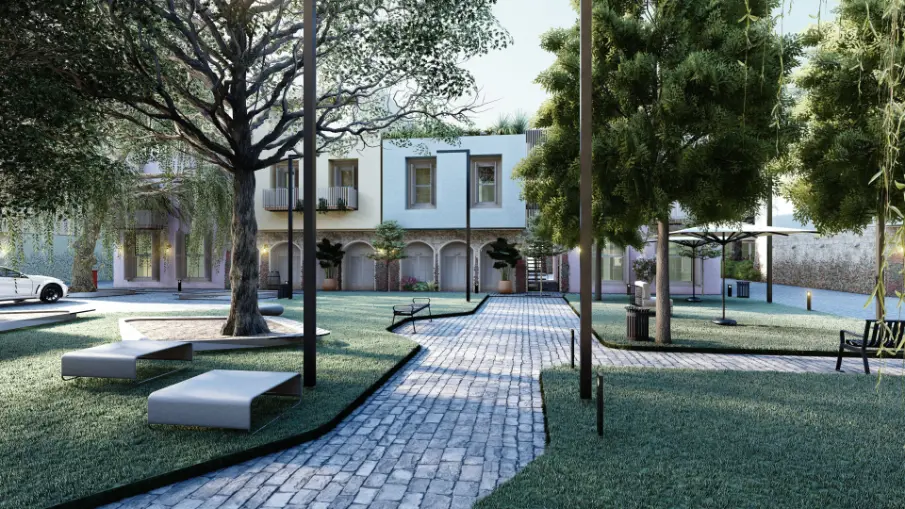Pueblito Caribeno, Apartamento De Un Dormitorio En Venta En Punta Cana Con Vista A La Calle