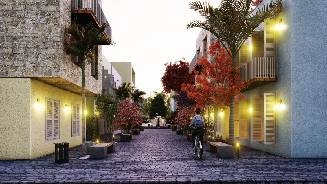 Pueblito Caribeno, Apartamento De Un Dormitorio En Venta En Punta Cana Con Vista A La Calle