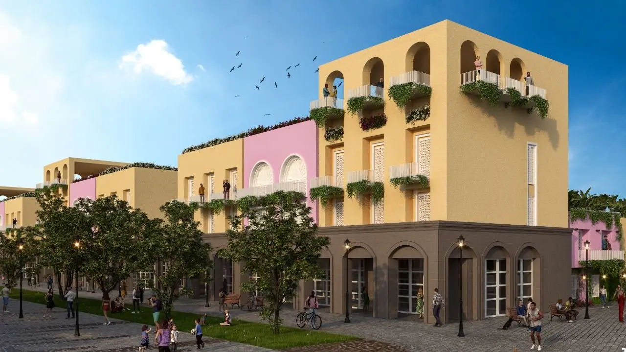 Pueblito Caribeño in Vista Cana, Two-Bedroom Apartment For Sale In Punta Cana With Patio