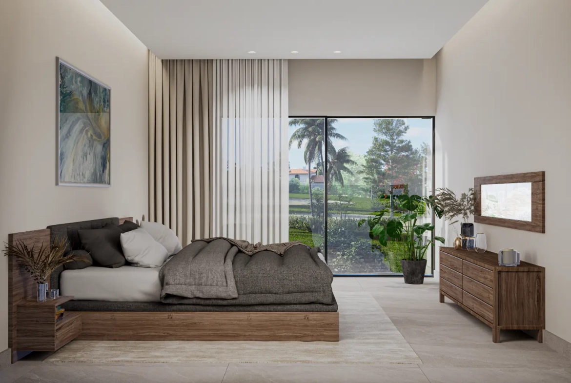 ID , The Palms Residences, One Bedroom Condo For Sale In White Sands, Punta Cana ()