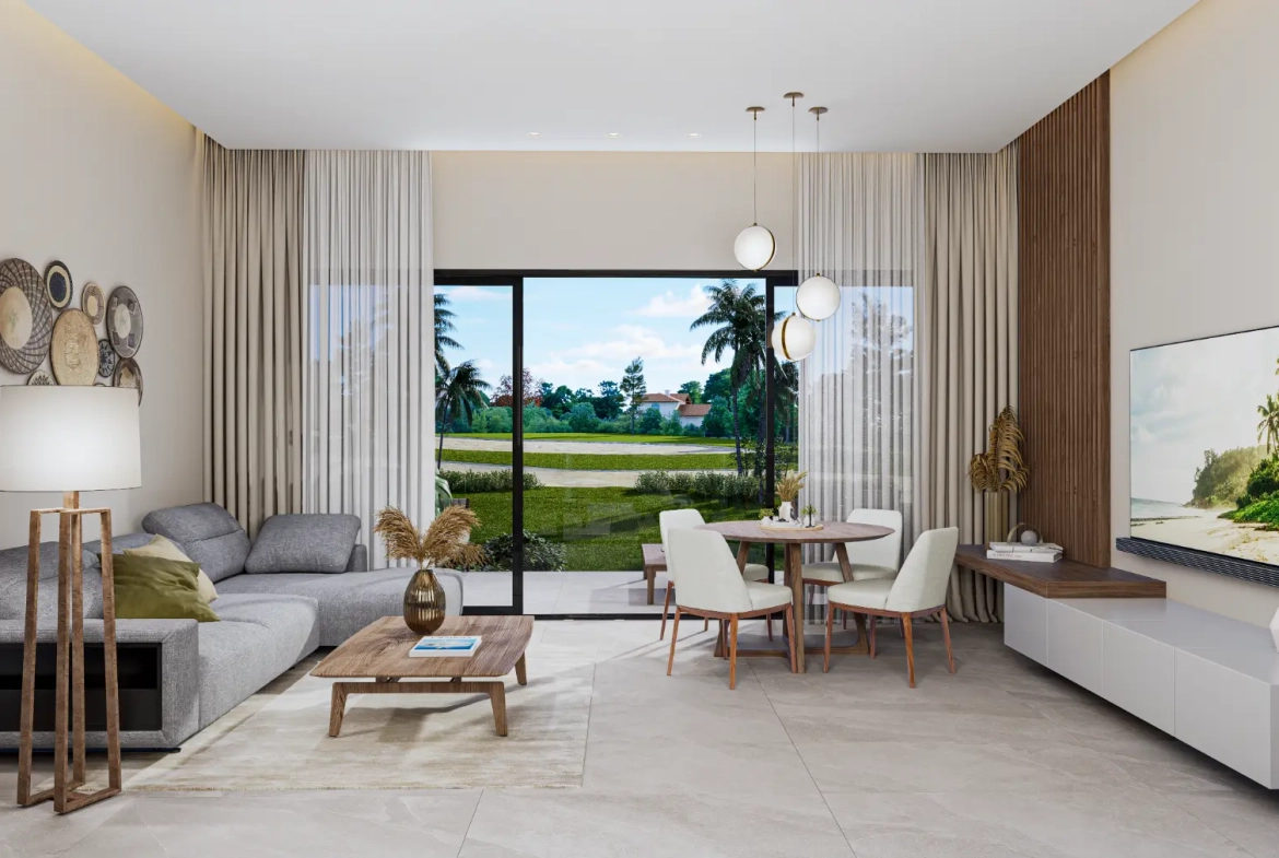 Apartamento de dos dormitorios en venta en The Palms 2 Residences, White Sands, Punta Cana