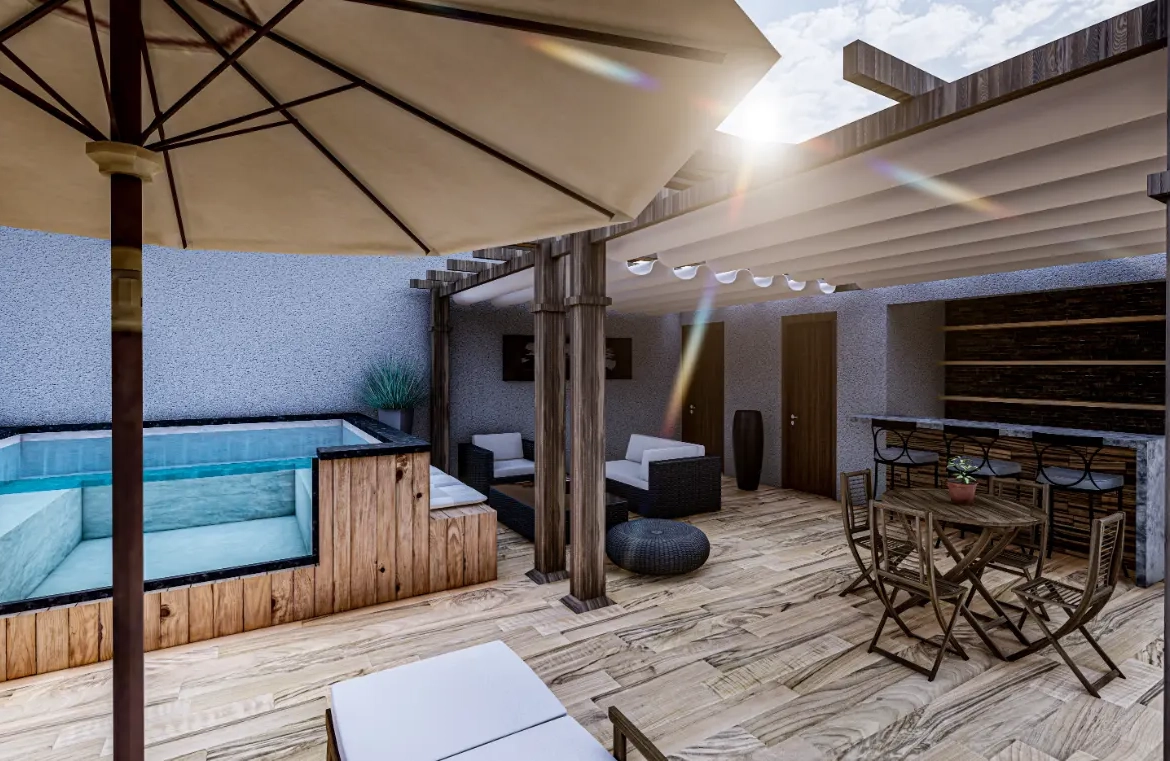 Apartamento de dos dormitorios en venta en The Palms 2 Residences, White Sands, Punta Cana