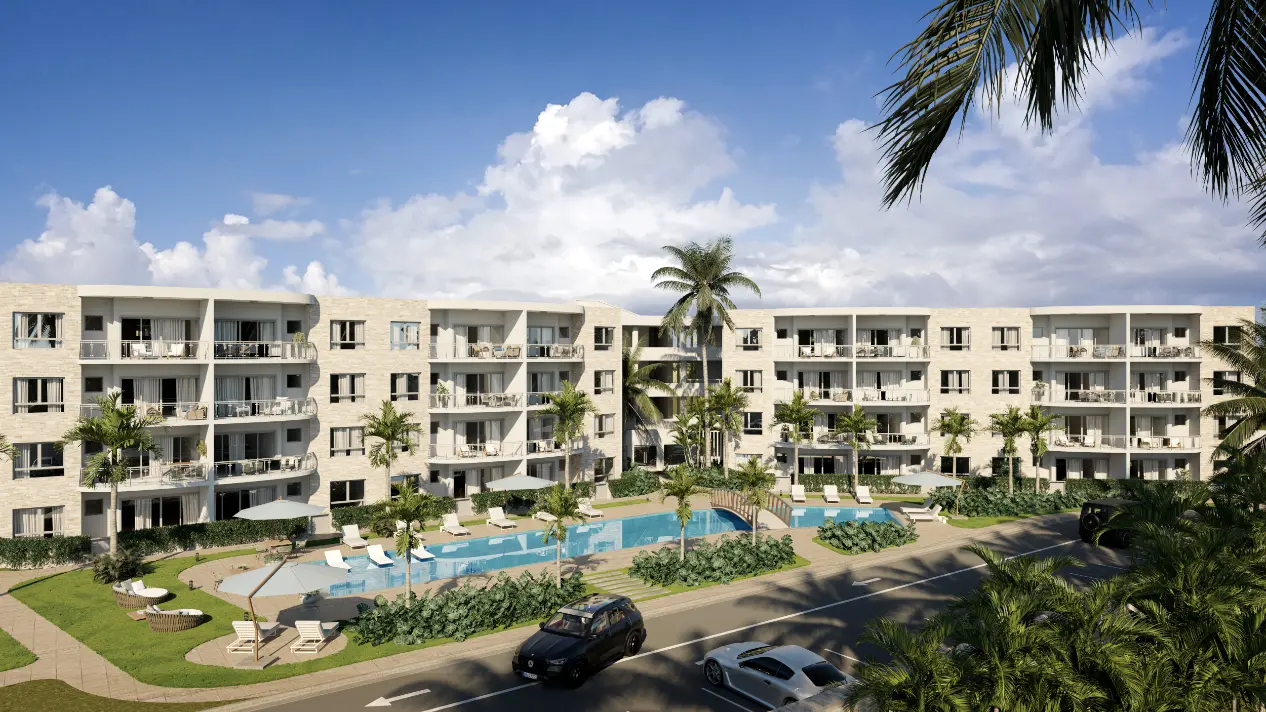 Two-Bedroom Apartment For Sale In Prados De Punta Cana