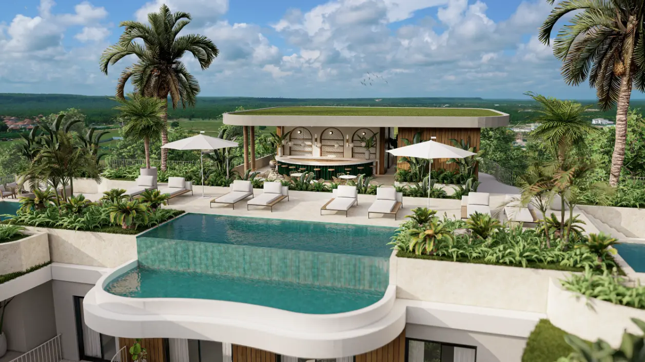 ID , Danza luxury Residences, One Bedroom Apartment For Sale In Cap Cana ()