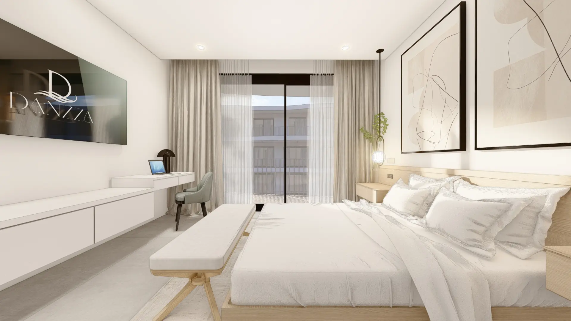 ID , Danza luxury Residences, One Bedroom Apartment For Sale In Cap Cana ()