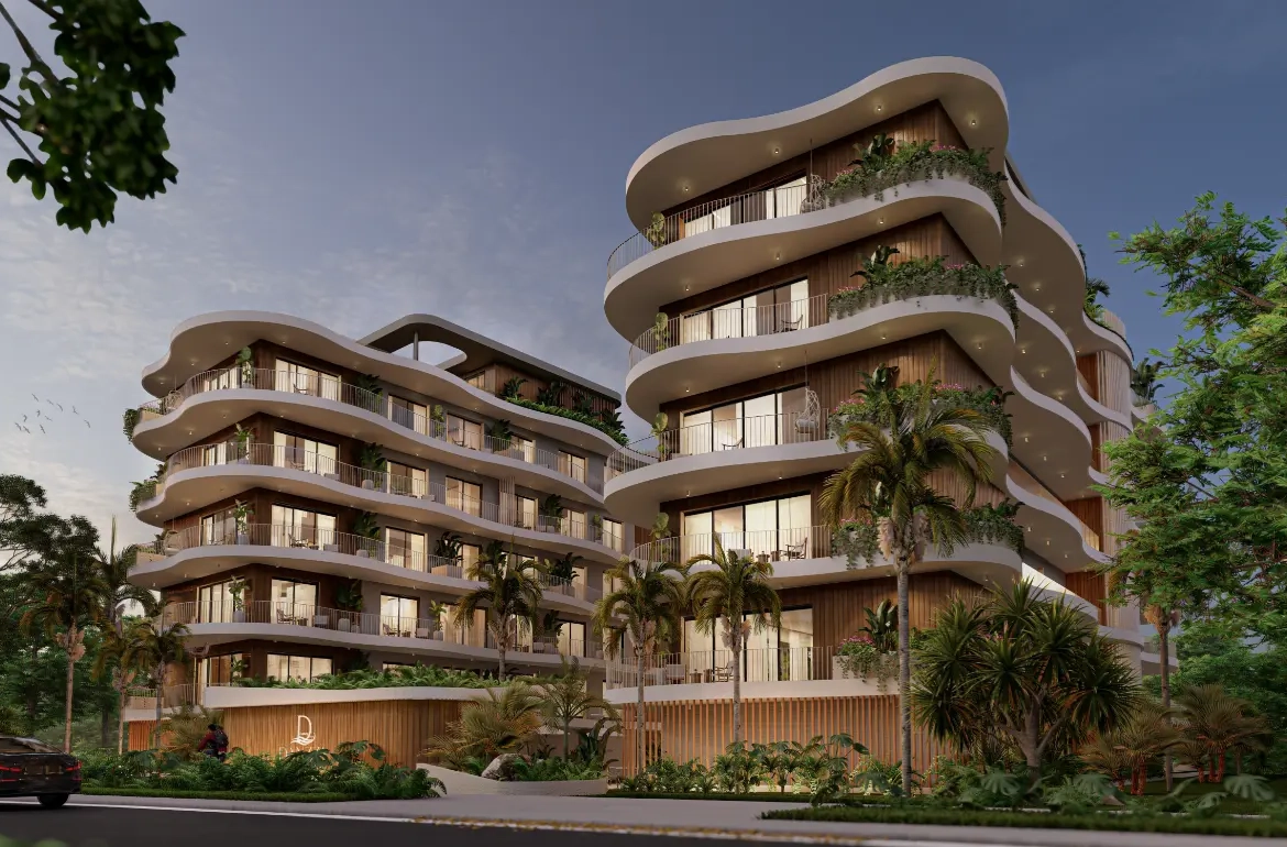 ID , Danza luxury Residences, One Bedroom Apartment For Sale In Cap Cana ()