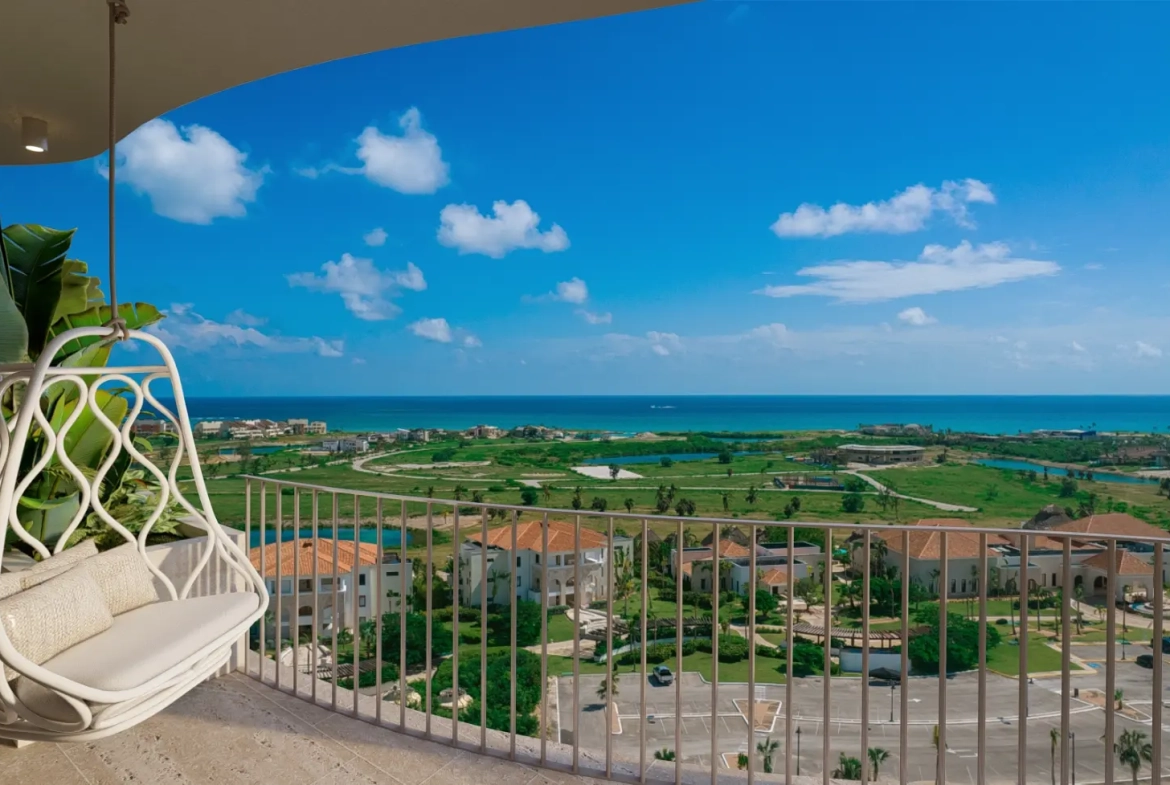 ID , Danza luxury Residences, One Bedroom Apartment For Sale In Cap Cana ()
