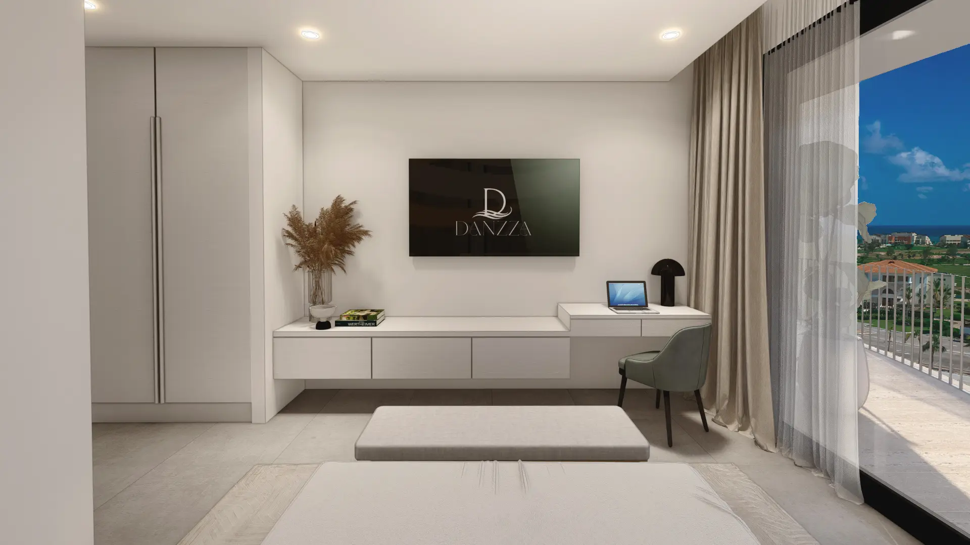 ID , Danza luxury Residences, Three Bedroom Apartment For Sale In Cap Cana ()
