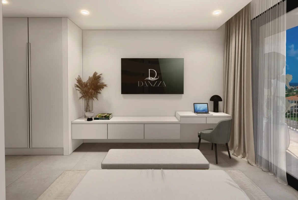 Résidences de luxe Danzza, Appartement-terrasse d’une chambre à vendre à Cap Cana