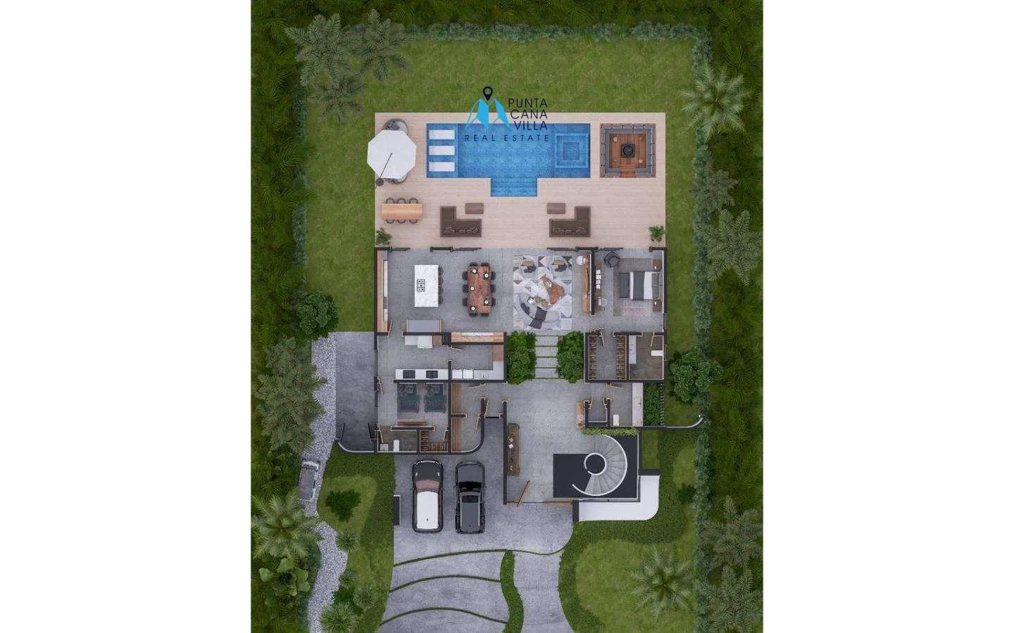 Caleton Residences Five Bedroom Villa For Sale In Cap Cana ()