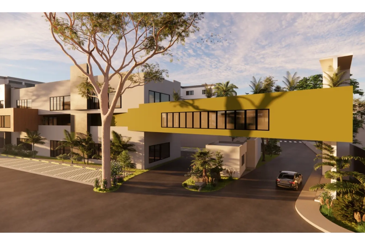 ID , Jardines del Prado Residences, Three Bedroom Apartment For Sale In Punta Cana ()