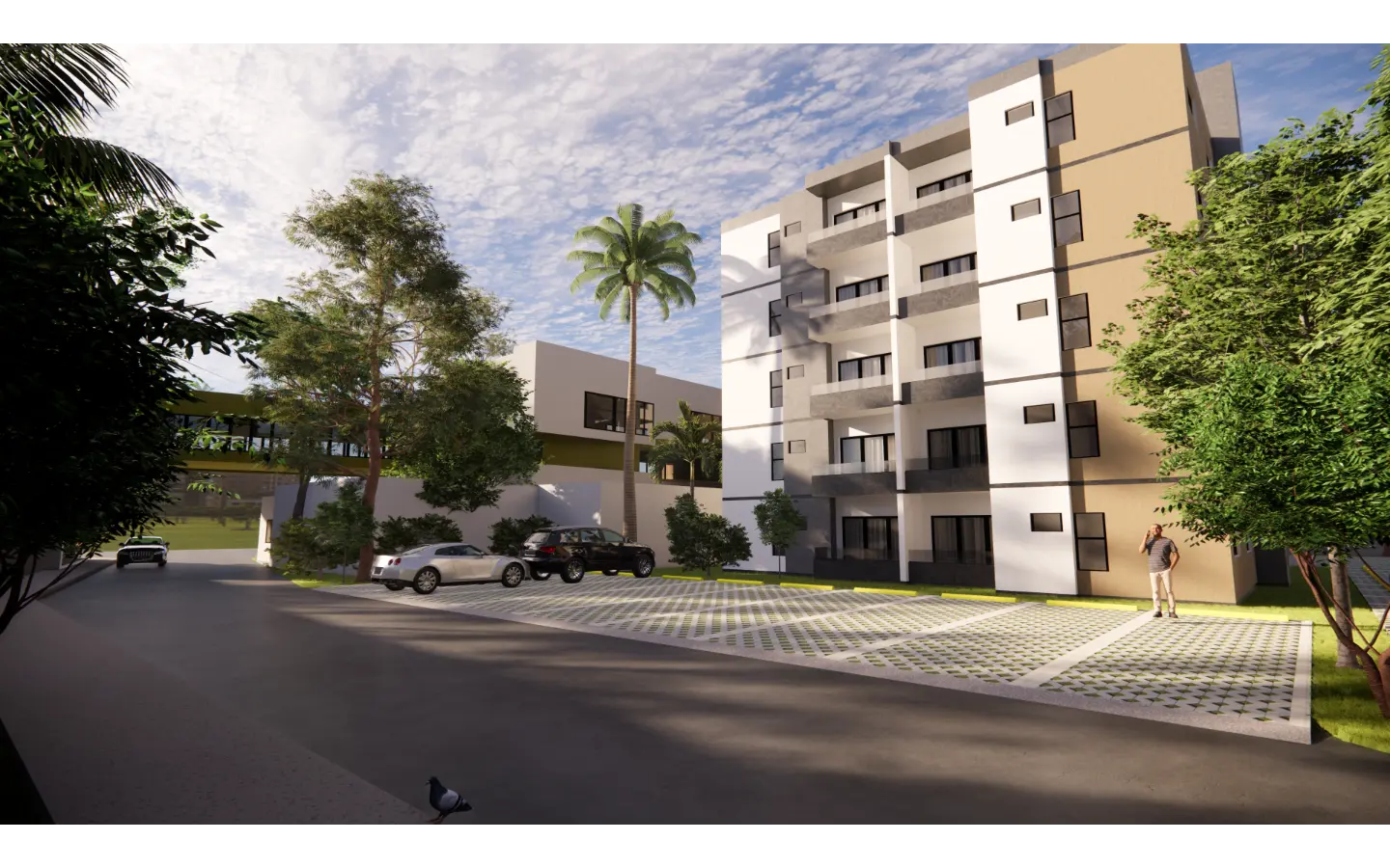 ID , Jardines del Prado Residences, Three Bedroom Apartment For Sale In Punta Cana ()