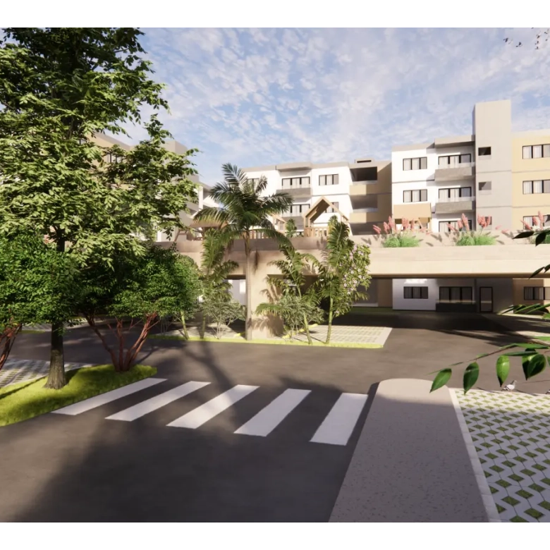 ID , Jardines del Prado Residences, Three Bedroom Apartment For Sale In Punta Cana ()