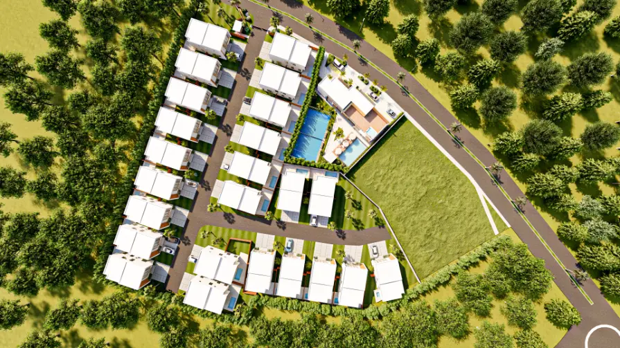 ID , Three Bedroom Villa for Sale at White Palms, West Side, Punta Cana ()