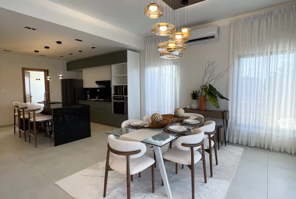 ID , Three Bedroom Villa for Sale at White Palms, West Side, Punta Cana ()