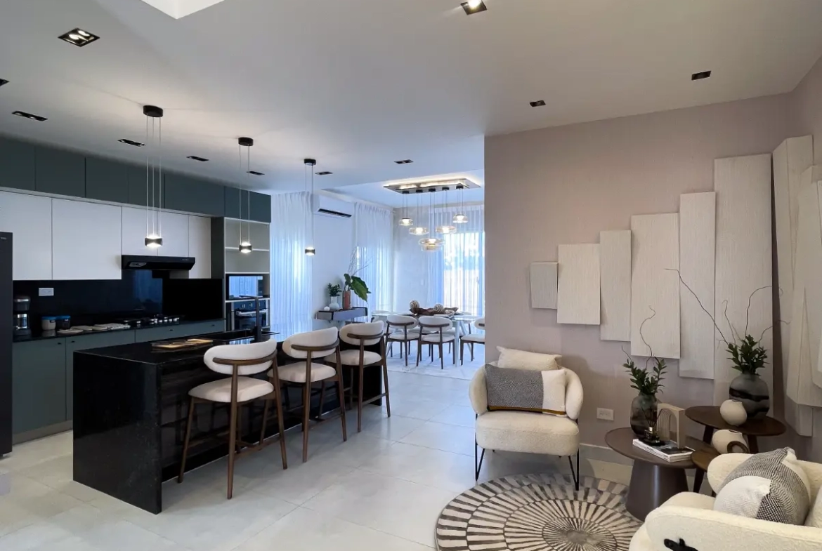 ID , Three Bedroom Villa for Sale at White Palms, West Side, Punta Cana ()