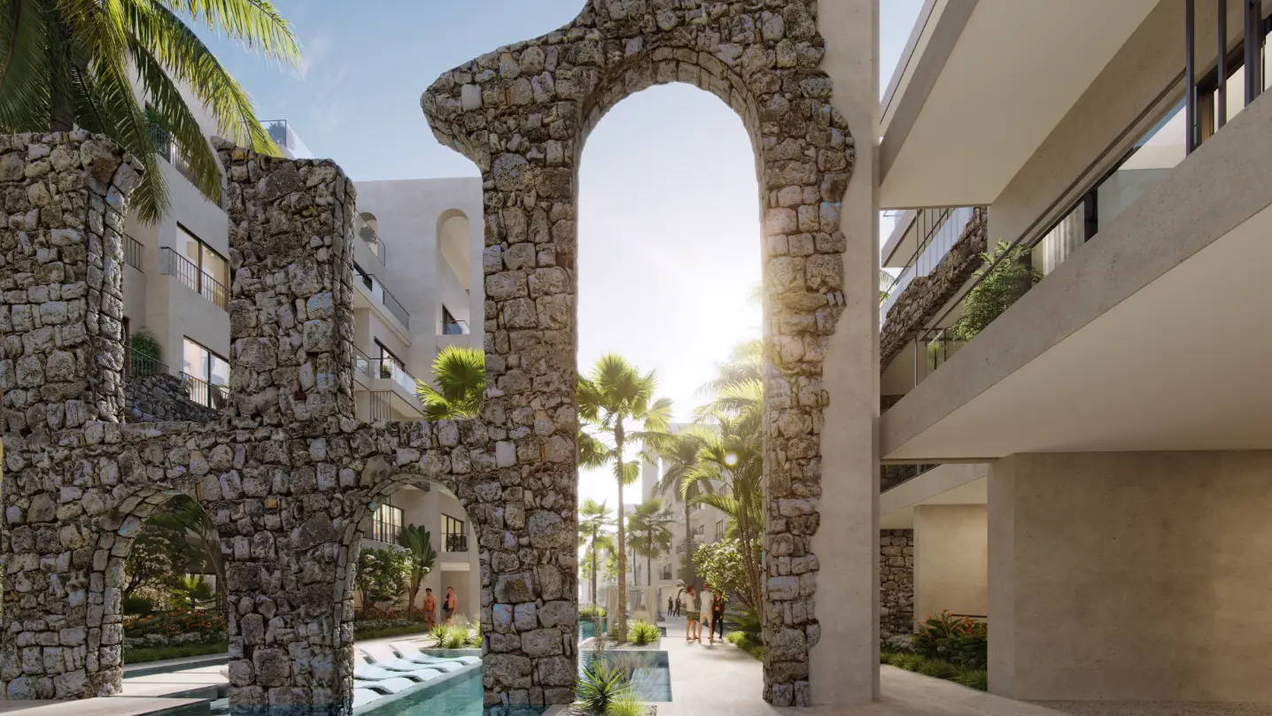 ID , Poseidonia Residences, One Bedroom Apartment For Sale In Cana Bay Beach And Golf Resort, Punta Cana ()