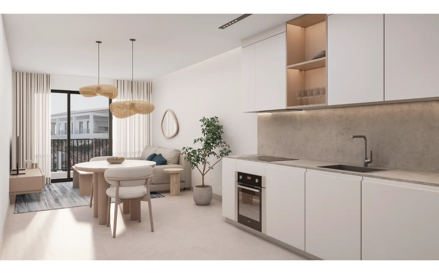 ID , Poseidonia Residences, One Bedroom Apartment For Sale In Cana Bay Beach And Golf Resort, Punta Cana ()