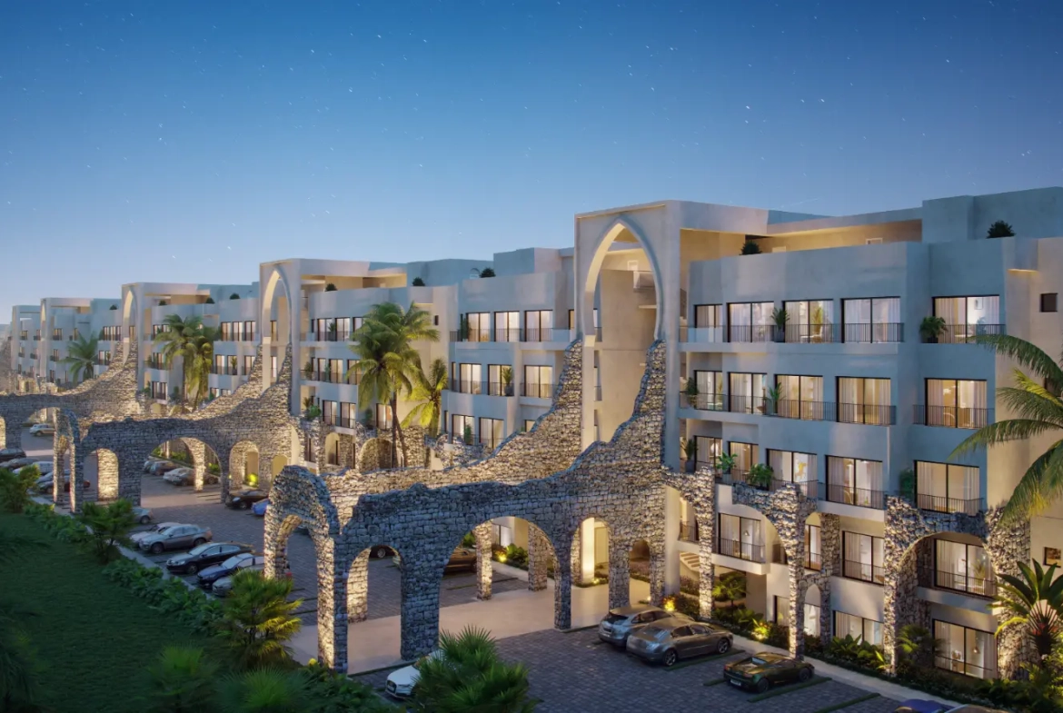 ID , Poseidonia Residences, One Bedroom Apartment For Sale In Cana Bay Beach And Golf Resort, Punta Cana ()