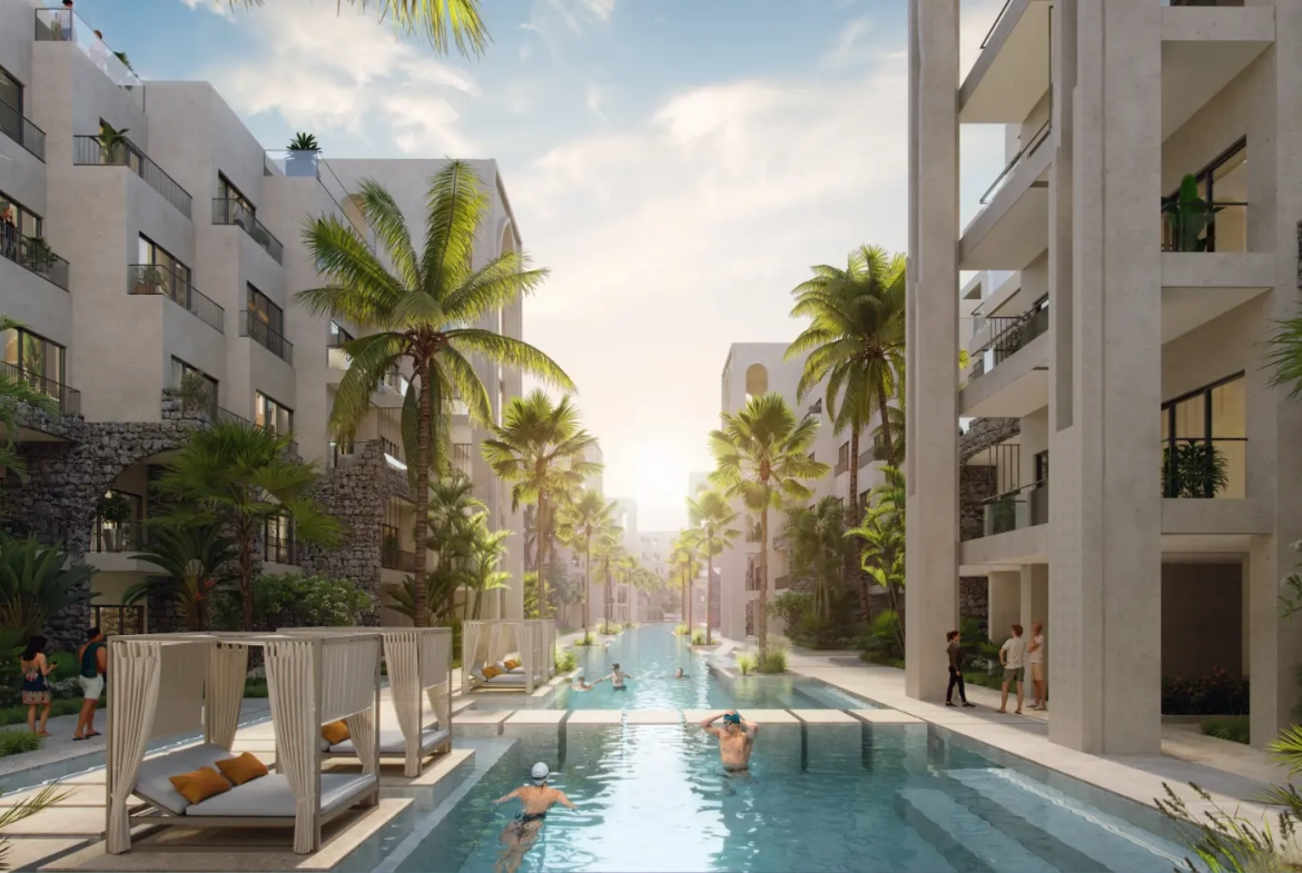 ID , Poseidonia Residences, One Bedroom Apartment For Sale In Cana Bay Beach And Golf Resort, Punta Cana ()
