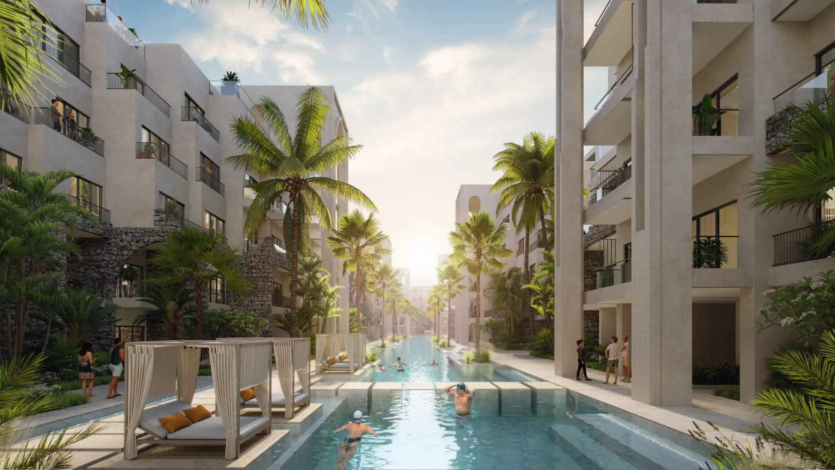 ID , Poseidonia Residences, One Bedroom Apartment For Sale In Cana Bay Beach And Golf Resort, Punta Cana ()