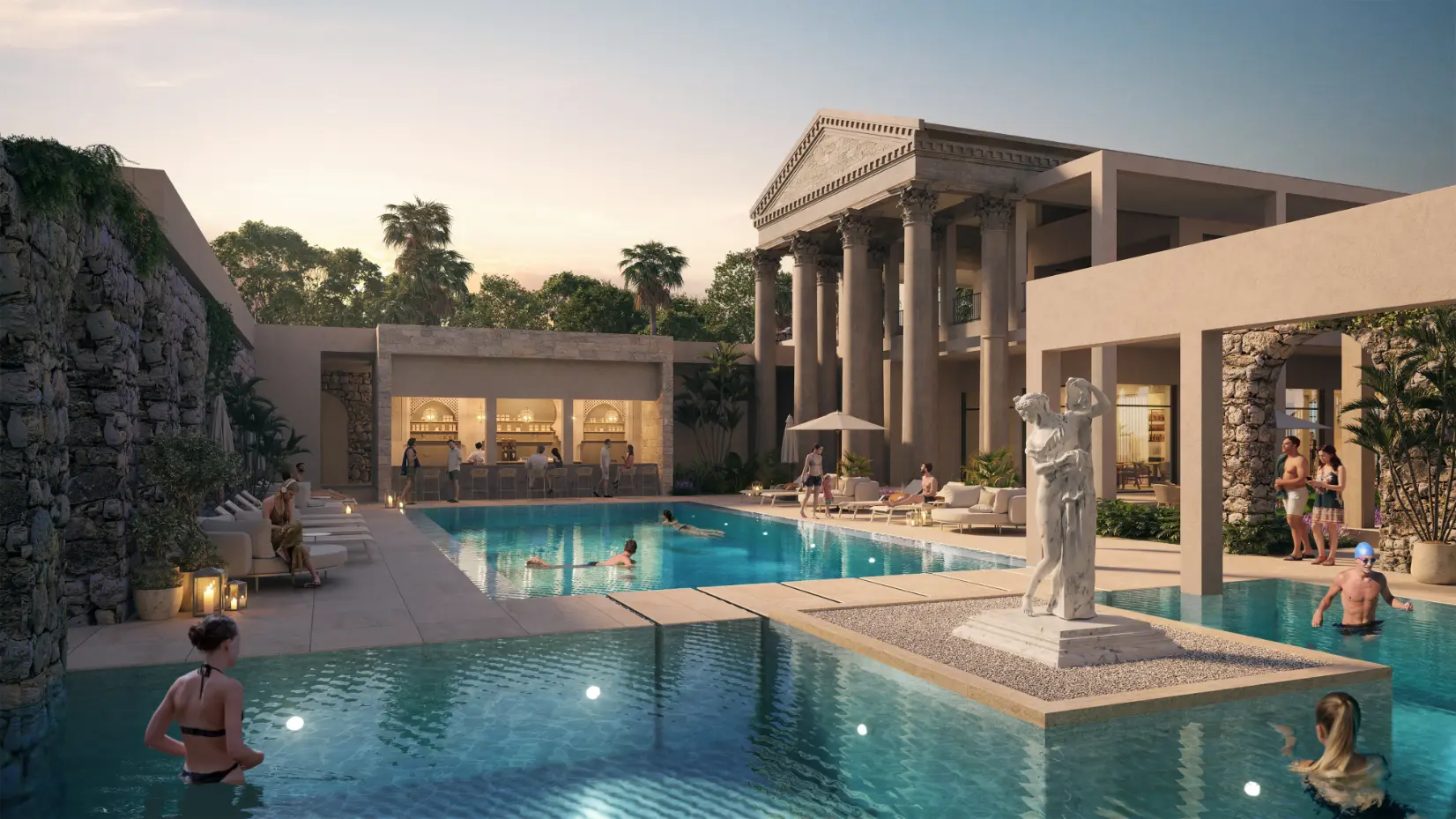 ID , Poseidonia Residences, One Bedroom Apartment For Sale In Cana Bay Beach And Golf Resort, Punta Cana ()