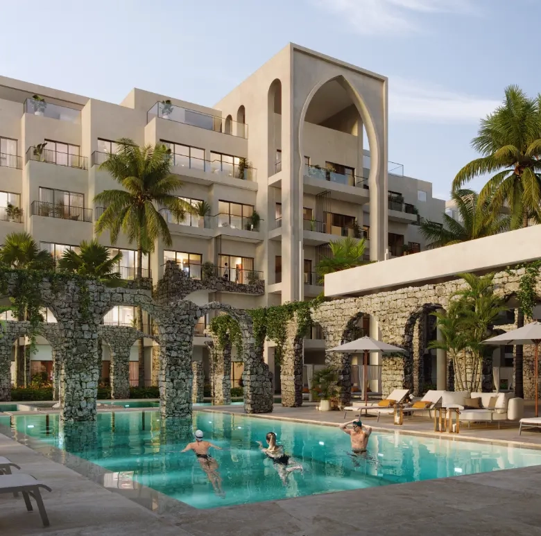ID , Poseidonia Residences, Three Bedroom Apartment For Sale In Cana Bay Beach And Golf Resort, Punta Cana ()