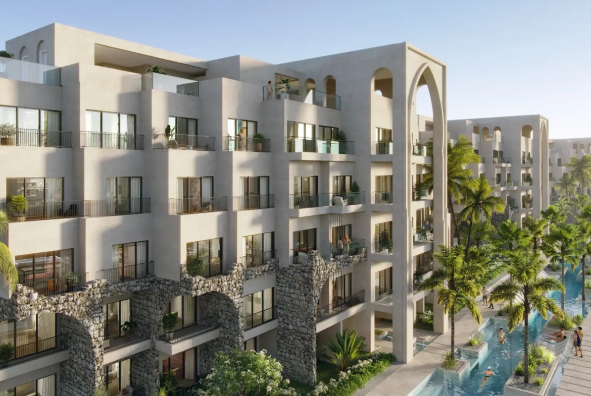 ID , Poseidonia Residences, Three Bedroom Apartment For Sale In Cana Bay Beach And Golf Resort, Punta Cana ()