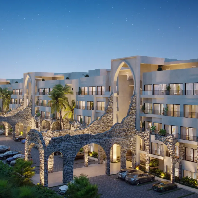 ID , Poseidonia Residences, Appartement de deux chambres à vendre à Cana Bay Beach And Golf Resort, Punta Cana ()