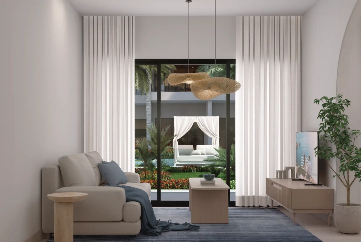 ID , Poseidonia Residences, Two Bedroom Apartment For Sale In Cana Bay Beach And Golf Resort, Punta Cana ()