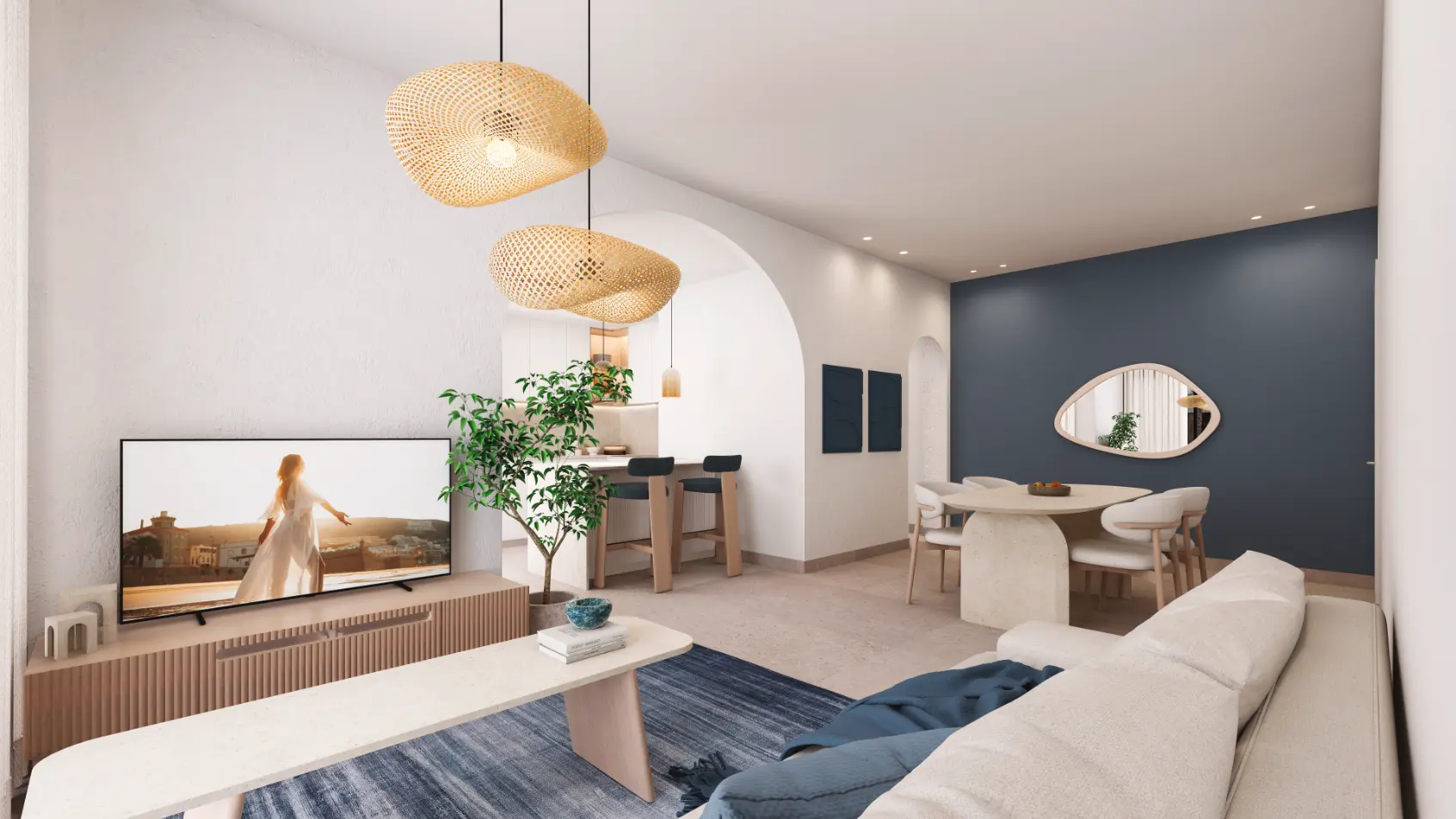 ID , Poseidonia Residences, Two Bedroom Apartment For Sale In Cana Bay Beach And Golf Resort, Punta Cana ()