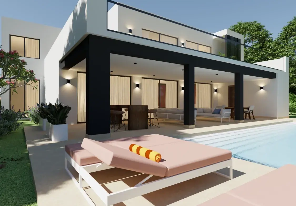 ID , Villa Karaia, Four Bedroom house for sale in Punta Cana Village, Dominican Republic ()