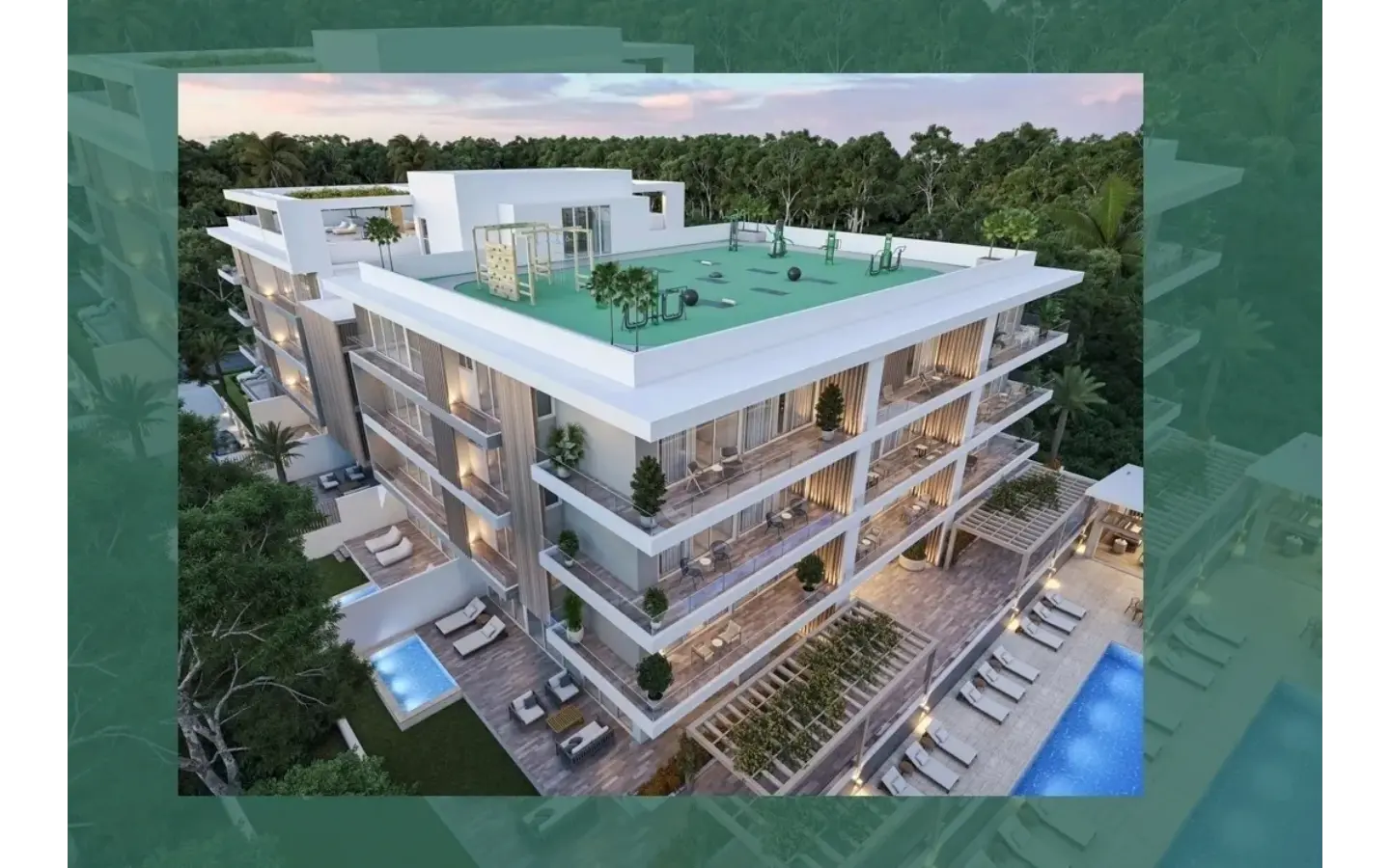 ID , Niza Residences, Three Bedroom Apartment For Sale In Punta Cana Village ()