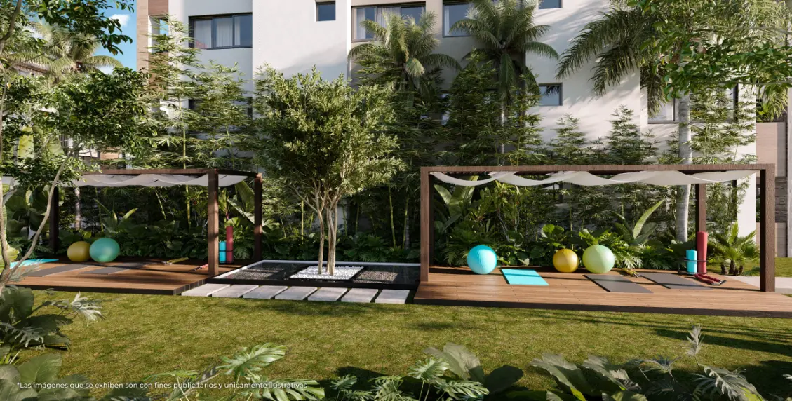 ID , Garden City, Two Bedroom Apartment For Sale In Bavaro, Punta Cana With Lobby ()