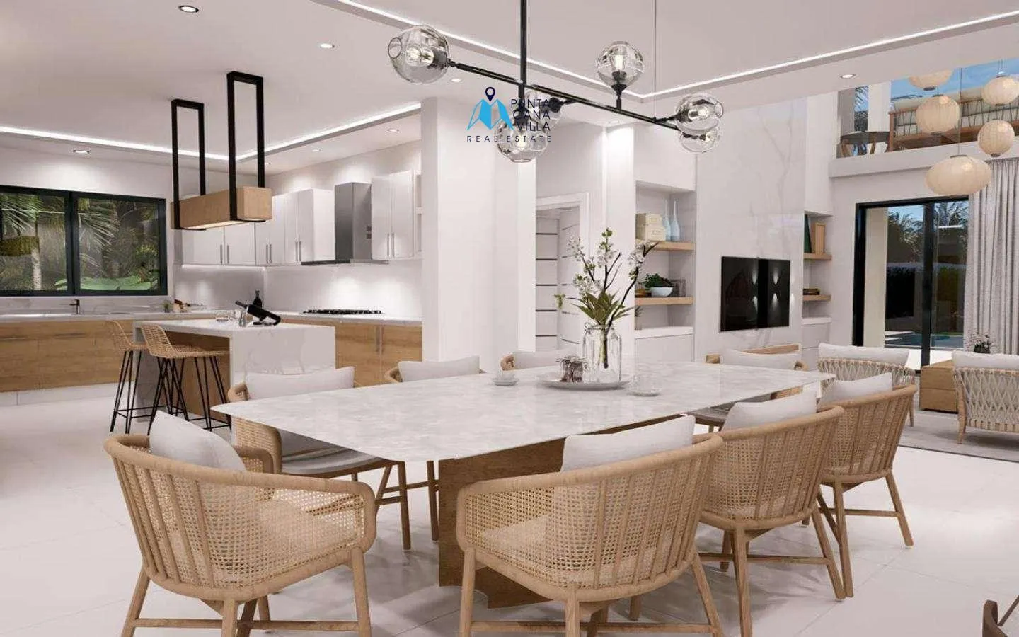 Stella Marina Three bedroom duplex villa for sale in Cocotal () Stella Marina Three bedroom duplex villa for sale in Cocotal ()