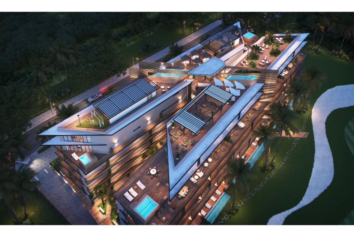 ID , The Winds at Cap Cana One Bedroom Apartment for Sale in Ciudad las Canas with Golf View ()