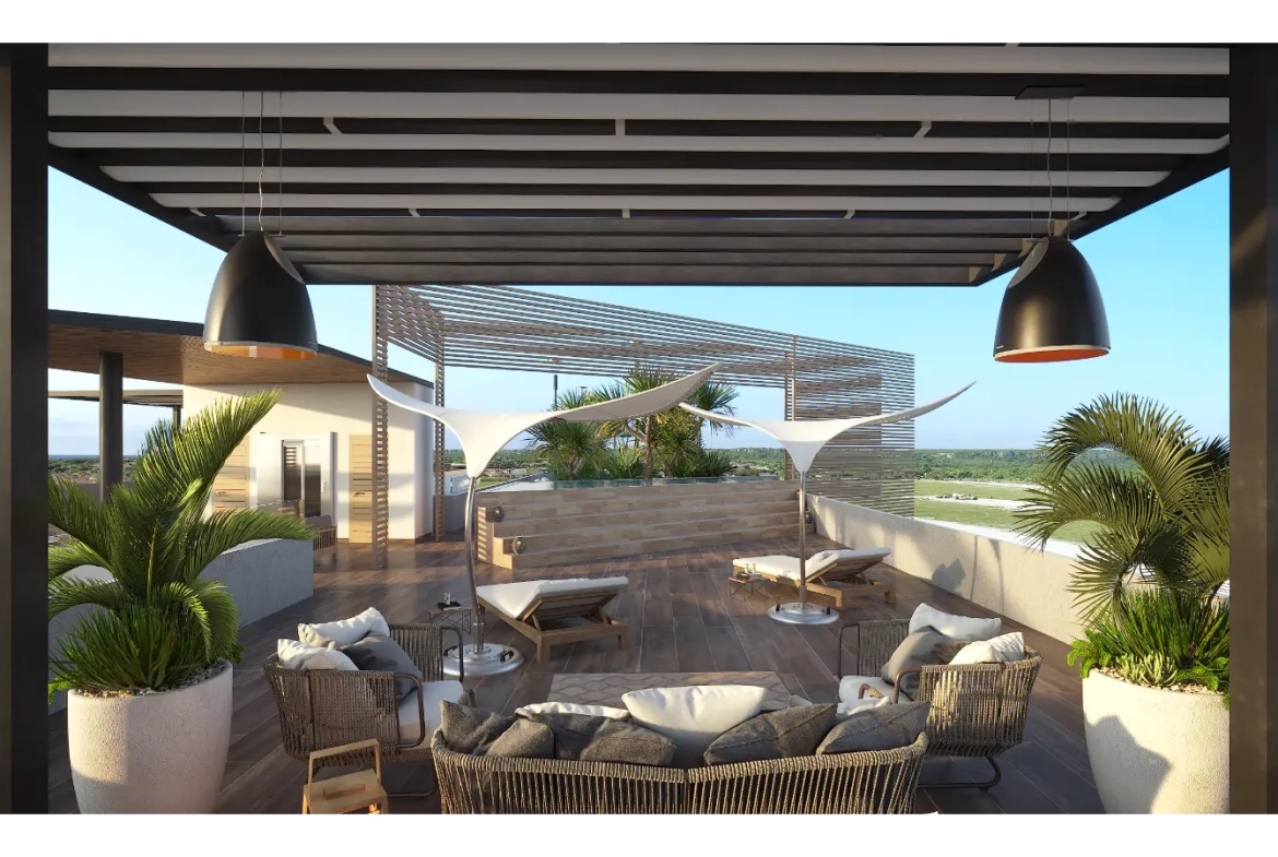 ID , The Winds at Cap Cana One Bedroom Apartment for Sale in Ciudad las Canas with Golf View ()