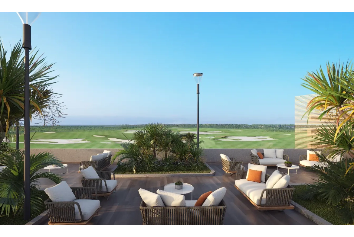 ID , The Winds at Cap Cana One Bedroom Apartment for Sale in Ciudad las Canas with Golf View ()